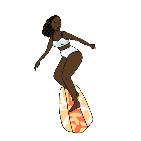 Happy Black Girl Sticker by AuroraDraws