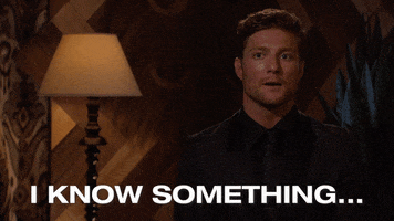 I Know Abc GIF by The Bachelorette