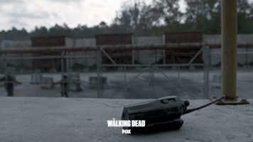 angry the walking dead GIF
