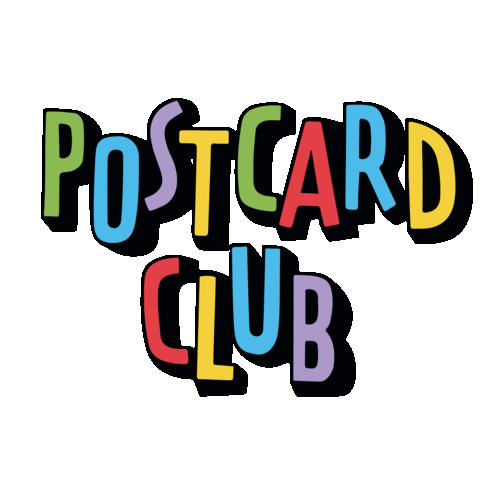 Rainbow Postcard Sticker by katcha-fun