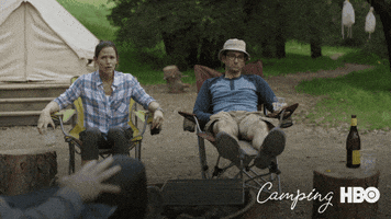 jennifer garner sigh GIF by Camping