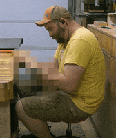 paul rubbing GIF