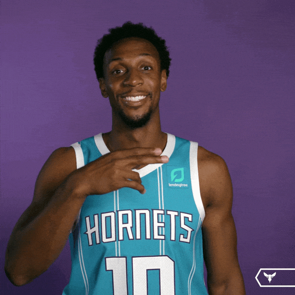Ish Smith Lol GIF by Charlotte Hornets