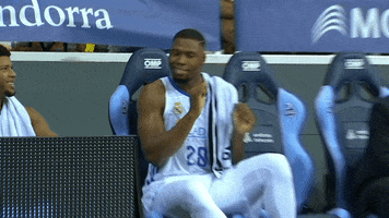 Happy Real Madrid GIF by ACB