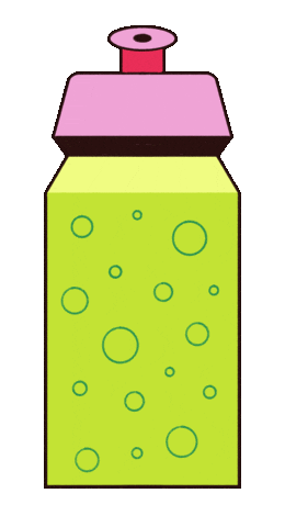 Water Bottle Drinking Sticker