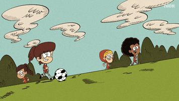Kicking The Loud House GIF by Nickelodeon