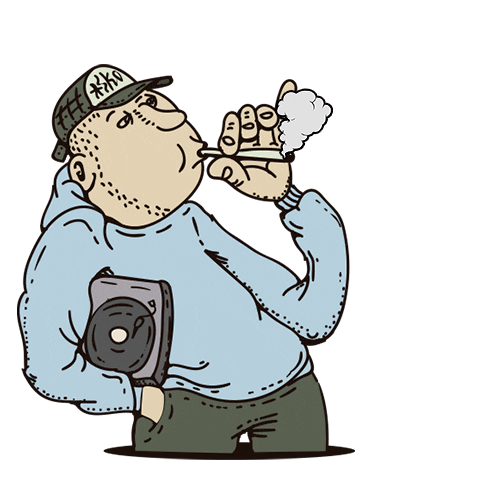 Weed Sticker