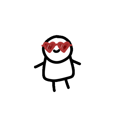 In Love Heart Sticker