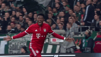happy david alaba GIF by FC Bayern Munich