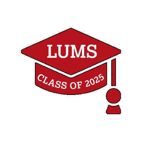 Graduation Lums Sticker by Lancaster University Management School