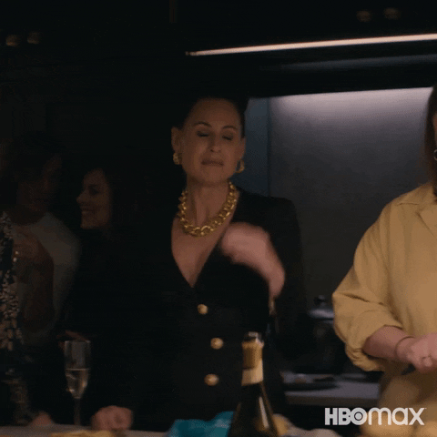 Party Kissing GIF by HBO Max