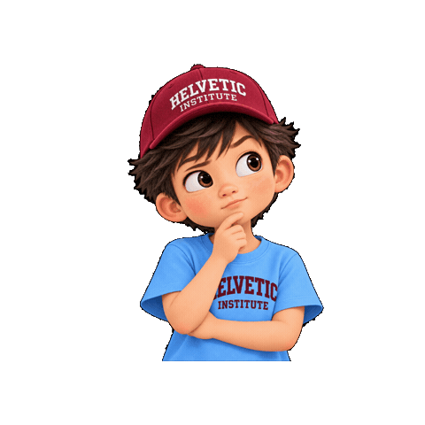 Helvetic Sticker