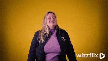 Wizzflix_ wow yes good yellow GIF