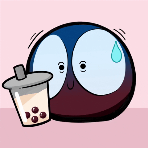 Nervous Bubble Tea GIF by sabobatage