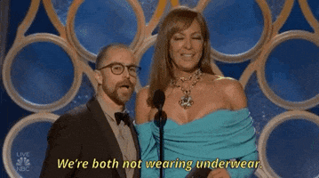 not wearing underwear GIF by Golden Globes