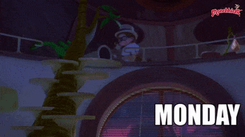 Tired Good Morning GIF by MONCHHICHI