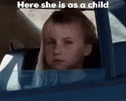 Here She Is As A Child GIF