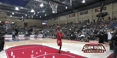 college basketball dunkin donuts slam dunk championship GIF by Dunkin’ Donuts