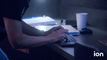 Typing Omg GIF by ION