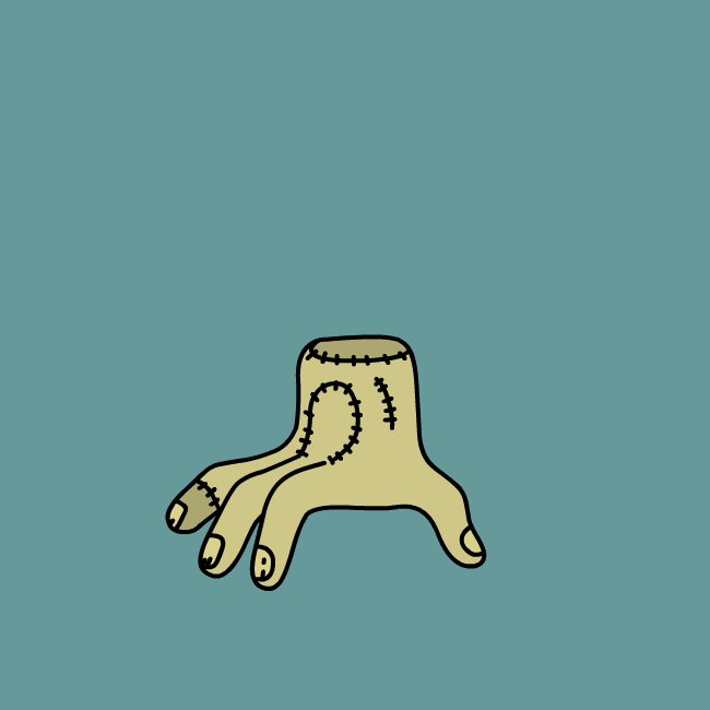 The Addams Family Middle Finger GIF by CsaK