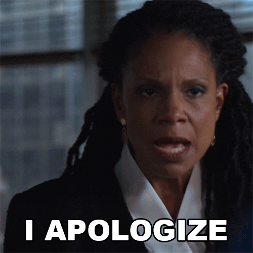 Sorry The Good Fight GIF by Paramount+