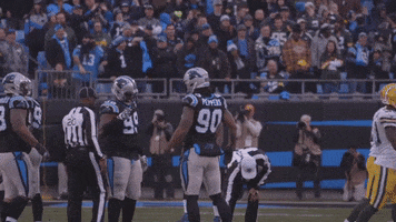 Happy Julius Peppers GIF by Carolina Panthers