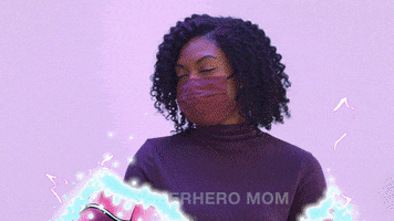 AmerAcadPeds mom mother superhero daughter GIF
