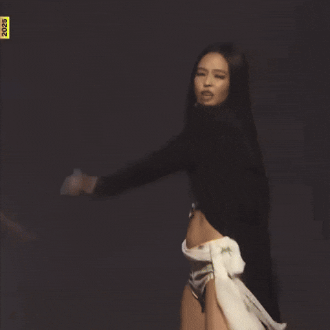 Jennie Kim Mother GIF