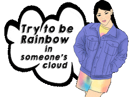 Rainbow Sticker by vone officiel