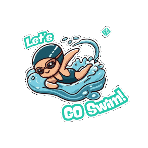 Workout Swimming Sticker by Go Gym Cambodia