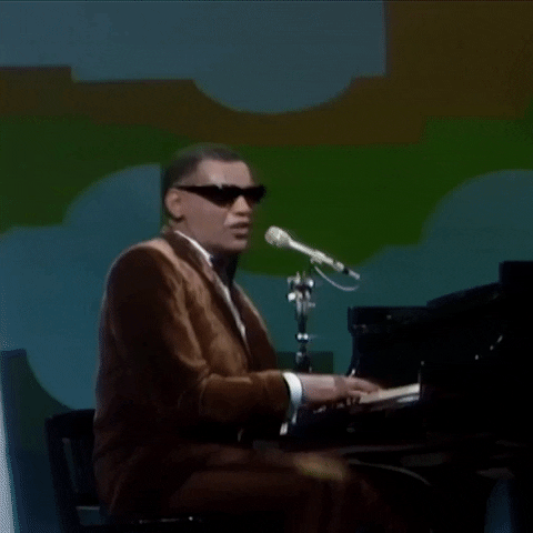 Ray Charles Jazz GIF by The Ed Sullivan Show