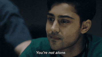 you're not alone matt czuchry GIF by The Resident on FOX