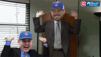 the office baseball GIF by NBC Sports Chicago