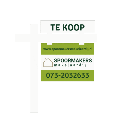 Spoormakers Makelaardij Sticker