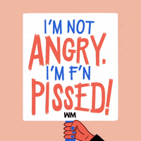 Im Fucking Pissed United States GIF by Women’s March