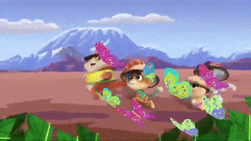 Africa Jungle GIF by 44 Cats