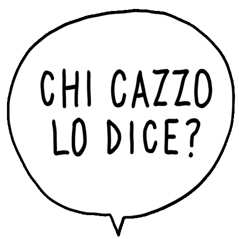 Dice Chi Sticker by Luigi Segre