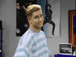 Saved By The Bell Shrug GIF