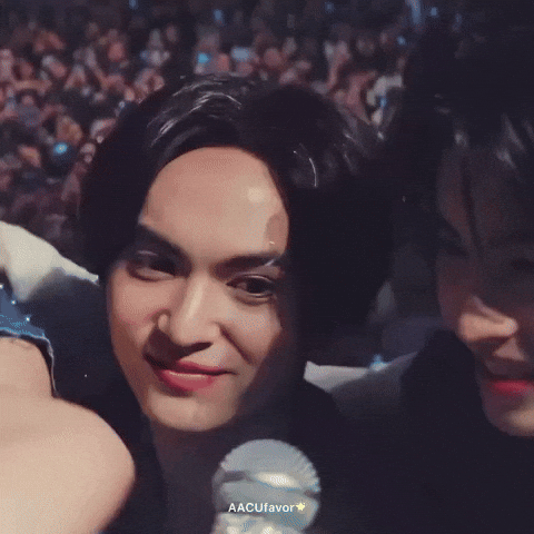 Concert Hug GIF