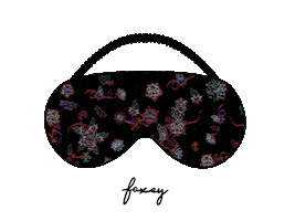 Sleep Mask Sticker by foxey silks
