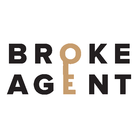 The Broke Agent Sticker