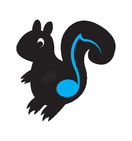 Glow Music Note Sticker by SoundSquirrel