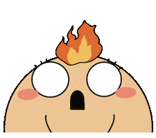 Fire Omg Sticker by Sourbombe