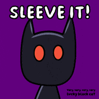 Glow Black Cat GIF by VeeFriends