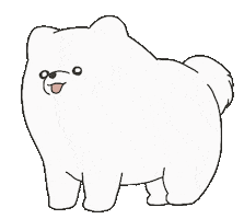 Happy Dog Sticker