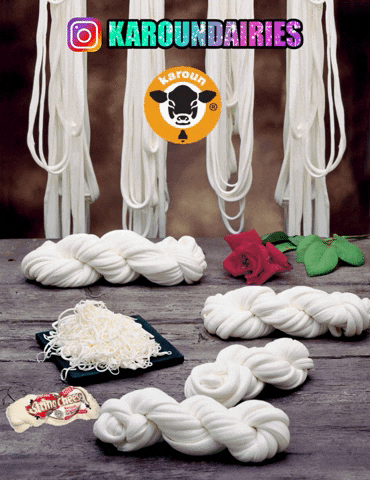 Hanging String Cheese GIF by Karoun Dairies