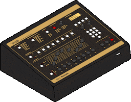 Rossum Sticker by Drum Machine Funk