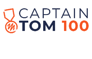 Captain Tom 100 Challenge Sticker by Captain Sir Tom