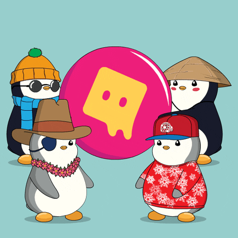 Team Penguin GIF by Pudgy Penguins