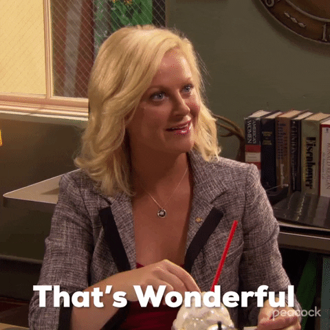 Excited Season 2 GIF by Parks and Recreation